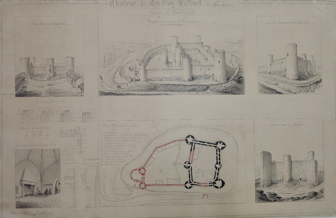 Ch Teau Du Coudray Salbart Essai De Restitution Alienor Org