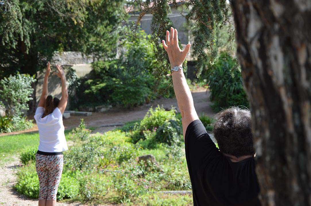 Atelier yoga, photographie Maximilien Marie