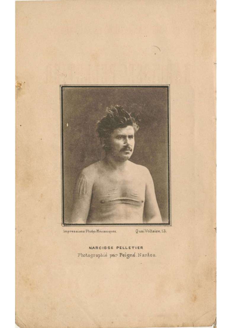 Narcisse Pelletier par Constant Peigné (Nantes)