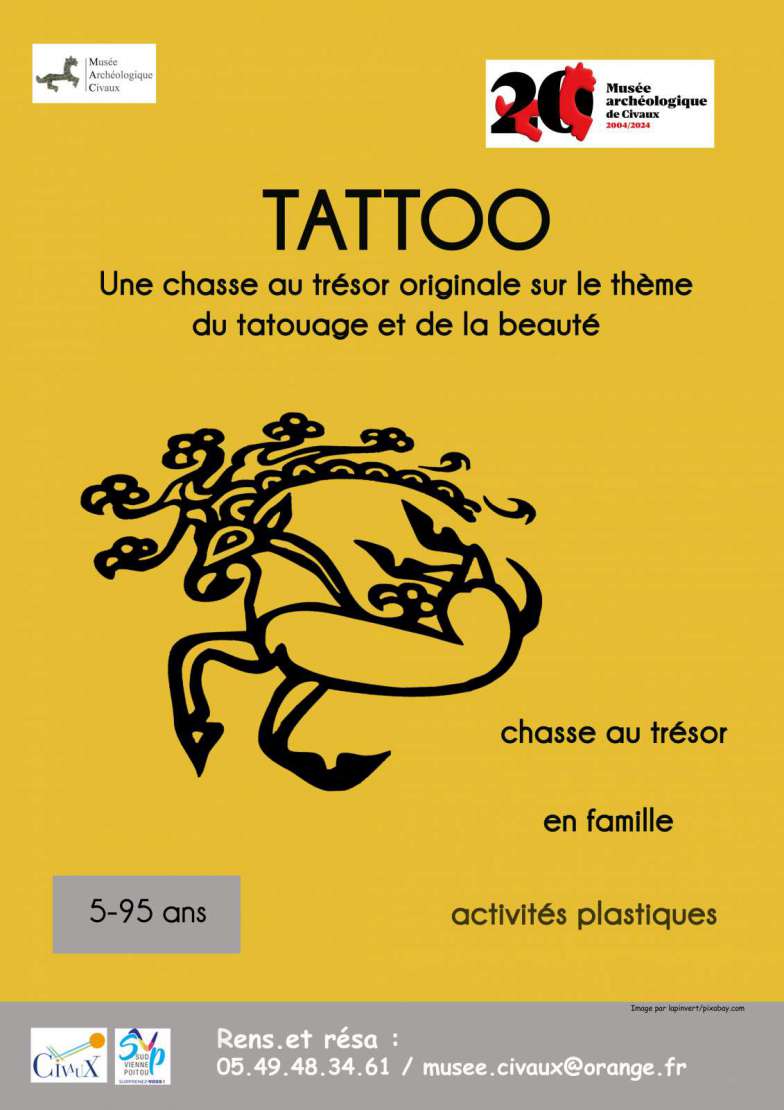 Affiche de la chasse au trésor TATTOO