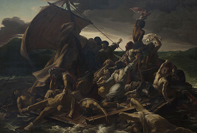 Le Radeau de La Méduse, Ronjat d'après Géricault.