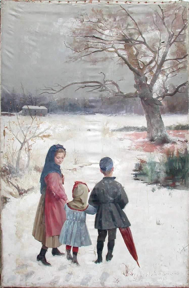 Enfants dans la neige - 002.31.2 - Alienor.org
